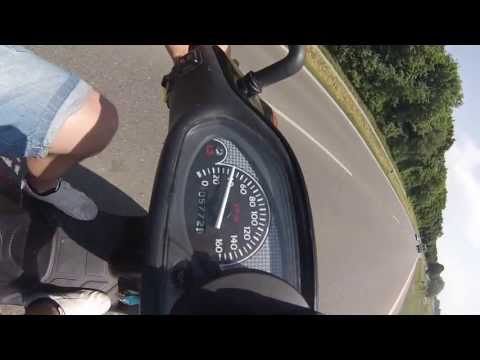 Piaggio TPH 125 0-100km/h ~ 2 Takt