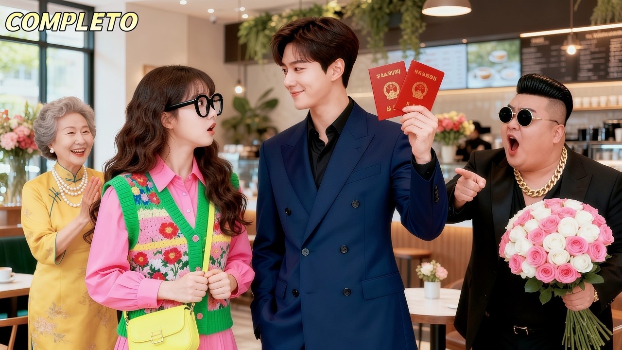 Finge ser feia, usa CEO de namorado falso! Achava ser teatro, mas o milionário a mima aos céus!