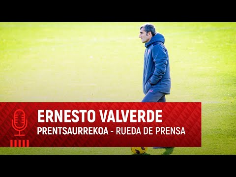 Imagen de portada del video 🎙️ Ernesto Valverde | pre SD Eibar-Athletic Club I 1/16 Kopa 2023-24