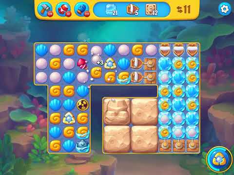 Fishdom level 7721 no boosters フィッシュダム ノーマル [Friend's]