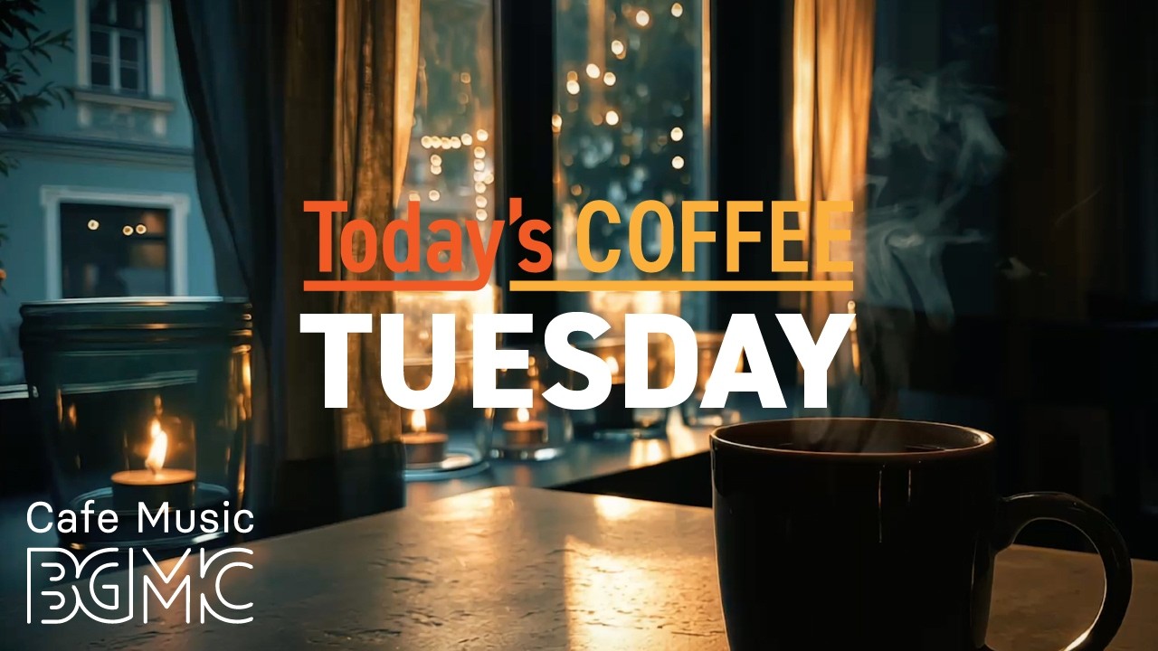 Today's COFFEE TUESDAY: August Candlelit Cafe Music - Warm Jazz & Bossa Nova for Work