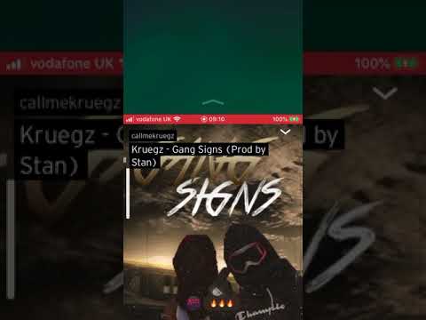 Kruegz- gang signs