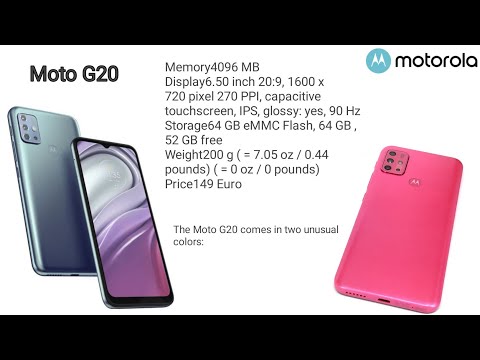 Motorola Moto G20 smartphone review: A fast screen in the affordable smartphone