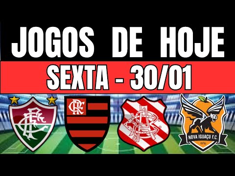 TODAY'S GAMES | BRAZILIAN CHAMPIONSHIP 2026 | FRIDAY 01/30/2026 | TODAY'S GAMES