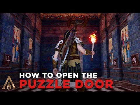 How to Solve the Puzzle Door with the Scytale (Secret Atlantean Blade) - Assassin's Creed Odyssey