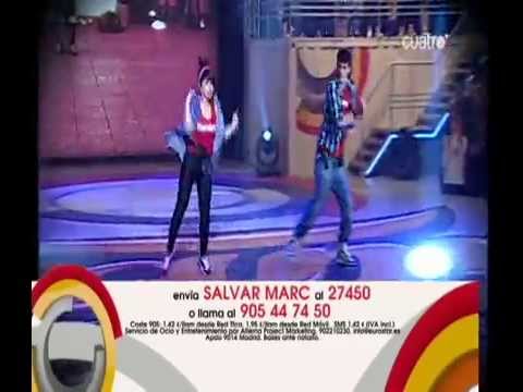 Coreografía de Marc & Miriam. Día de expulsión. (17.01.2011)..wmv