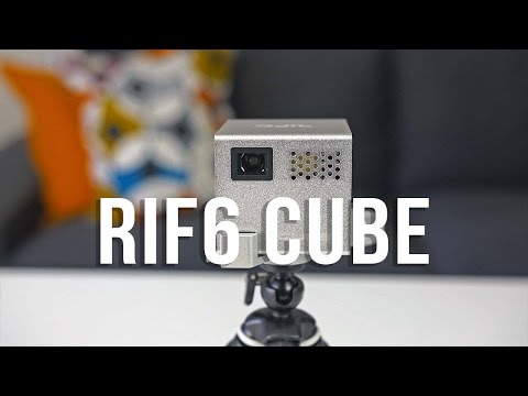 RIF6 Cube Projector Review! A 120" Screen that Fits in Your Pocket!