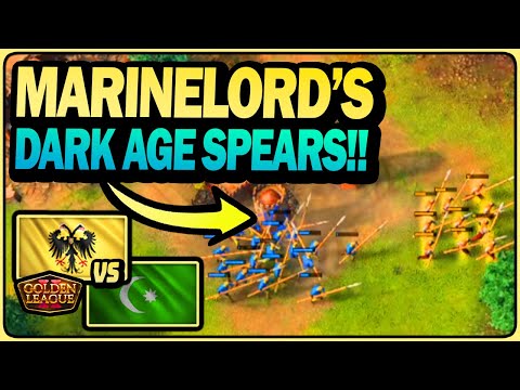 1/3 - Dark Age Spear Battles are Wild!! - 3D!Bee vs MarineLord