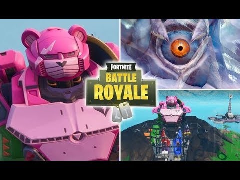 Fortnite Event:  Mecha Team Leader Versus The Monster- 2019