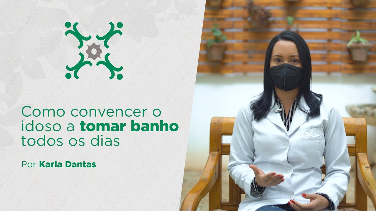 Como convencer o idoso a tomar banho todos os dias
