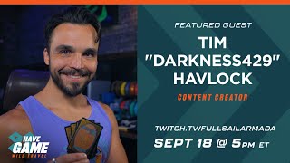 Have Game, Will Travel: Tim Havlock, a.k.a. Darkness429 | Full Sail University