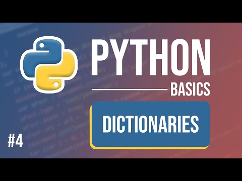 Python Tutorial Part 4 Dictionaries