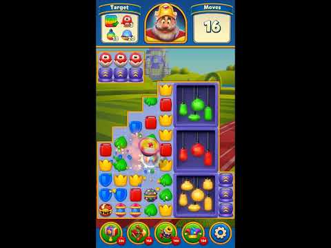 Royal Match Level 3721 - NO BOOSTERS GAMEPLAY 👑 | SKILLGAMING ✔️