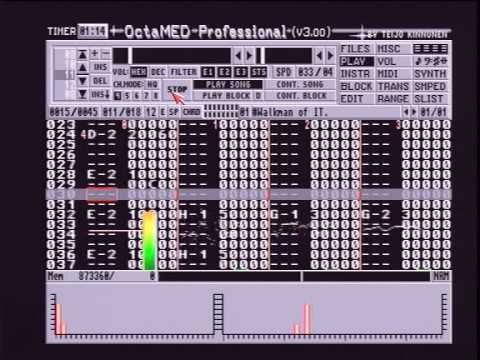 #54 WALKMAN OF IT. Module Amiga 1200 HD. Octamed V3.0