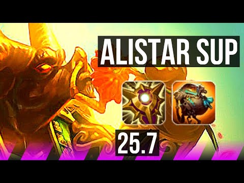 ALISTAR & Aurelion Sol vs PANTHEON & Cassiopeia (SUP) | KR Challenger | 25.7