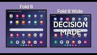 Galaxy Z Fold 8 Wide vs Galaxy Z Fold 8: The Decision is Made