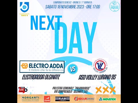 B2 - ElectroAdda Olginate vs Asd VOLLEY LURANO 95  - 18/11/2023