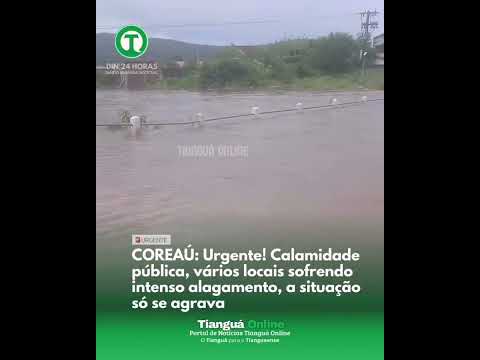 COREAÚ: Moradores relata desespero durante cheia do rio Coreaú