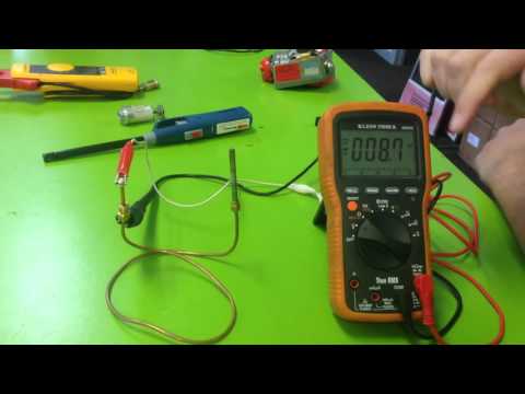 How to test a thermocouple with meter