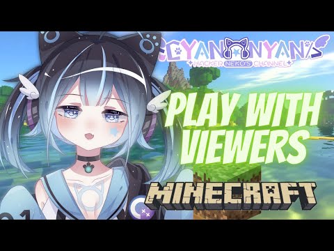 Cyan Nyan's Wild Minecraft Pranks ft. VTuber!