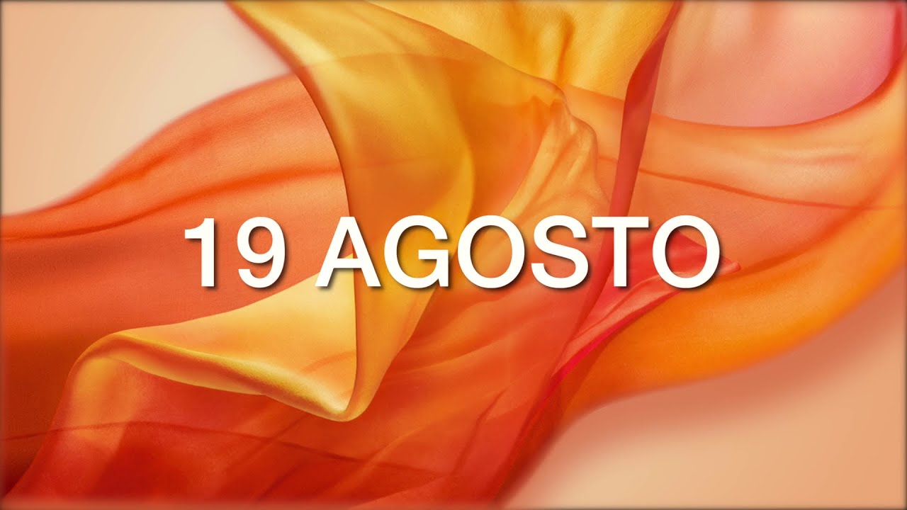 Meditazione Calendario “Parole di Vita” del 19 Agosto 2020