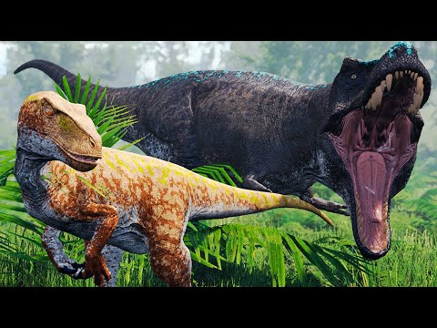 Utahraptor Domador de Tiranossauros Rex! Lobo Não Tão Solitário | The Isle | (PT/BR)