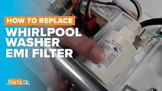How to Replace EMI Filter part # W11638178 on your Whirlpool Maytag Amana Washer