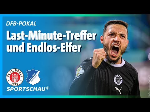 FC St. Pauli - TSG 1899 Hoffenheim Highlights DFB-Pokal, 2. Runde | Sportschau Fußball