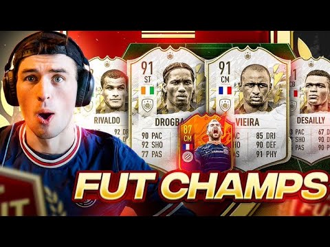 PRIME ICON FUT Champs w/ 91 Vieira, 91 Drogba, 92 Rivaldo