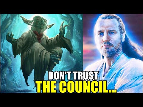 Why Qui-Gon's Force Ghost Told Yoda NOT to TRUST the Jedi Council
