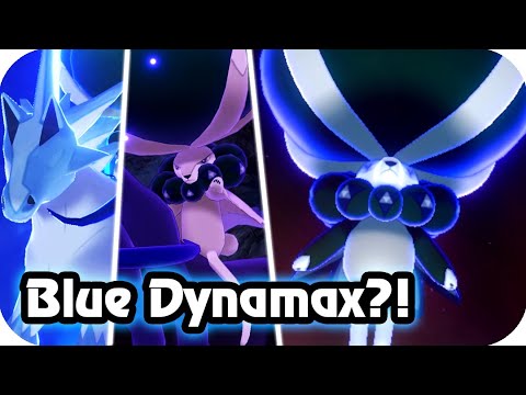 Pokémon Sword & Shield : Calyrex Blue Dynamax & Signature Moves (HQ)
