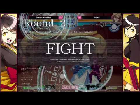 CEOTAKU 2016 MBAACC Winner Finals - ScrawtVermillion vs Greats