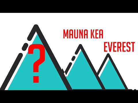 世界で一番高い山 (エベレストやマウナケアではありません)