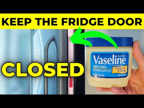 #1 RIDICULOUSLY Easy & Cheap Fix for a Refrigerator Door that Won't Stay Closed