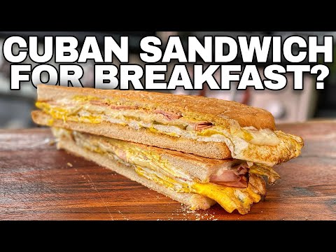 Toasted Cuban Breakfast Sandwich | Blackstone Griddle