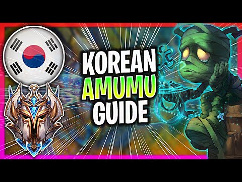 WHEN A KOREAN CHALLENGER PLAYS AMUMU JUNGLE! | CHALLENGER AMUMU GUIDE