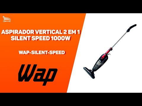 Aspirador Vertical 2 em 1 Silent Speed 1000W  - Video