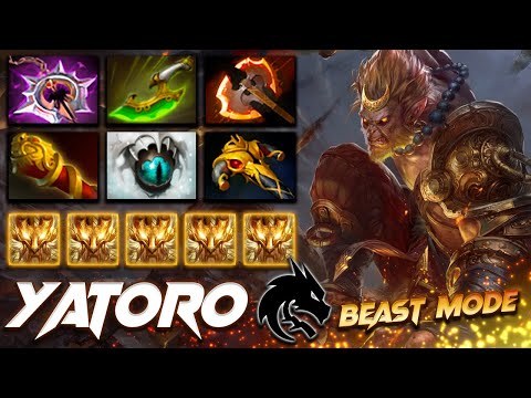 Yatoro Monkey King Beast Mode! - Dota 2 Pro Gameplay [Watch & Learn]
