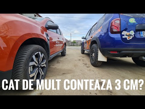 💥Dacia Duster 2023 1.3 benzina stoc vs Dacia Duster 1.5 dci 2014 modificat💥Diferenta de centimetri💥