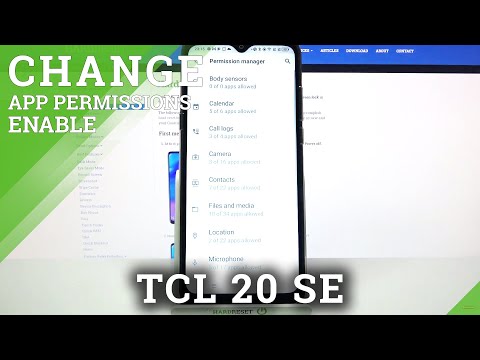 How to Change App Permissions in TCL 20 SE – Manage App Permissions
