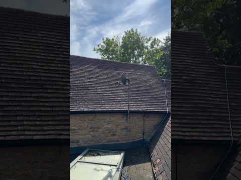 Moss Removal - Before and after results