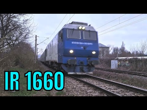 [4K HDR] IR 1660 Iași - București Nord cu GM 1324 19.03.2023