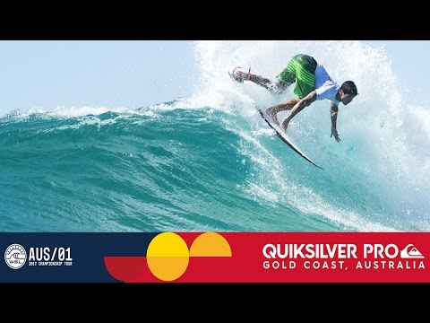 Slater vs. Coffin vs. Medina - Quiksilver Pro Gold Coast 2017 Round Four, Heat 4