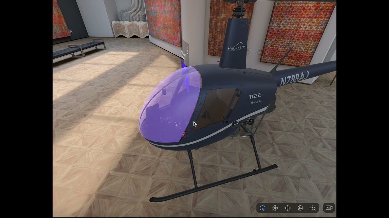 Mini Helicopter Preflight Check Cover