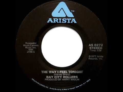 1977 HITS ARCHIVE: The Way I Feel Tonight - Bay City Rollers (stereo 45 single version)