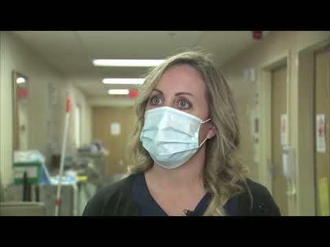 加利福尼亞州一家與COVID-19抗爭的醫院內幕。 (Inside a California hospital battling COVID-19)