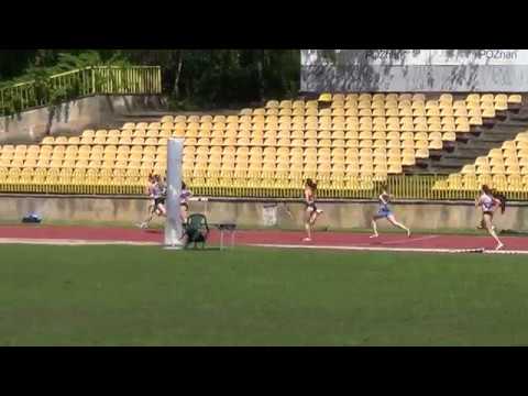 300m kobiet bieg 1 - Poznań 28.04.2018
