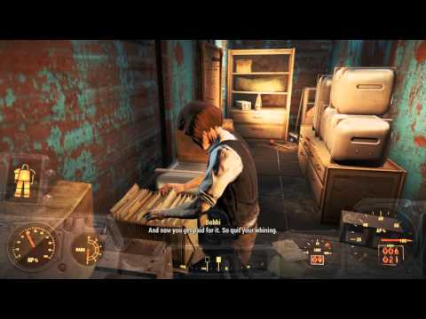 Fallout 4 - Siding with Bobbie - Alternative choices in the big dig quest [1080 HD]