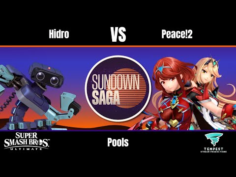Hidro (R.O.B.) vs Peace!2 (Pyra/Mythra) - Ultimate Pools - Sundown Saga 2025