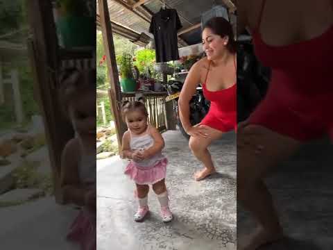 Luisa and Rasputia making dance videos #tiktok 💖💖 #shorts #humor #music